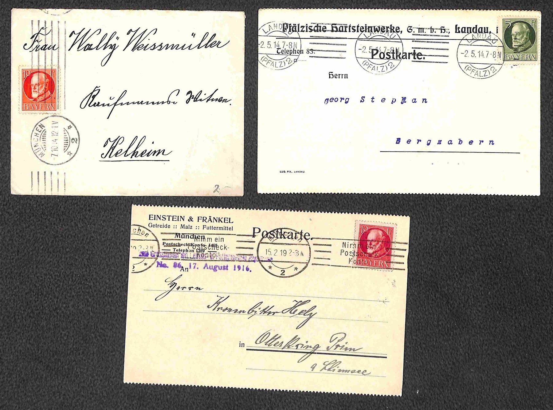 Germania / Antichi Stati Italiani / Posta Ordinaria
