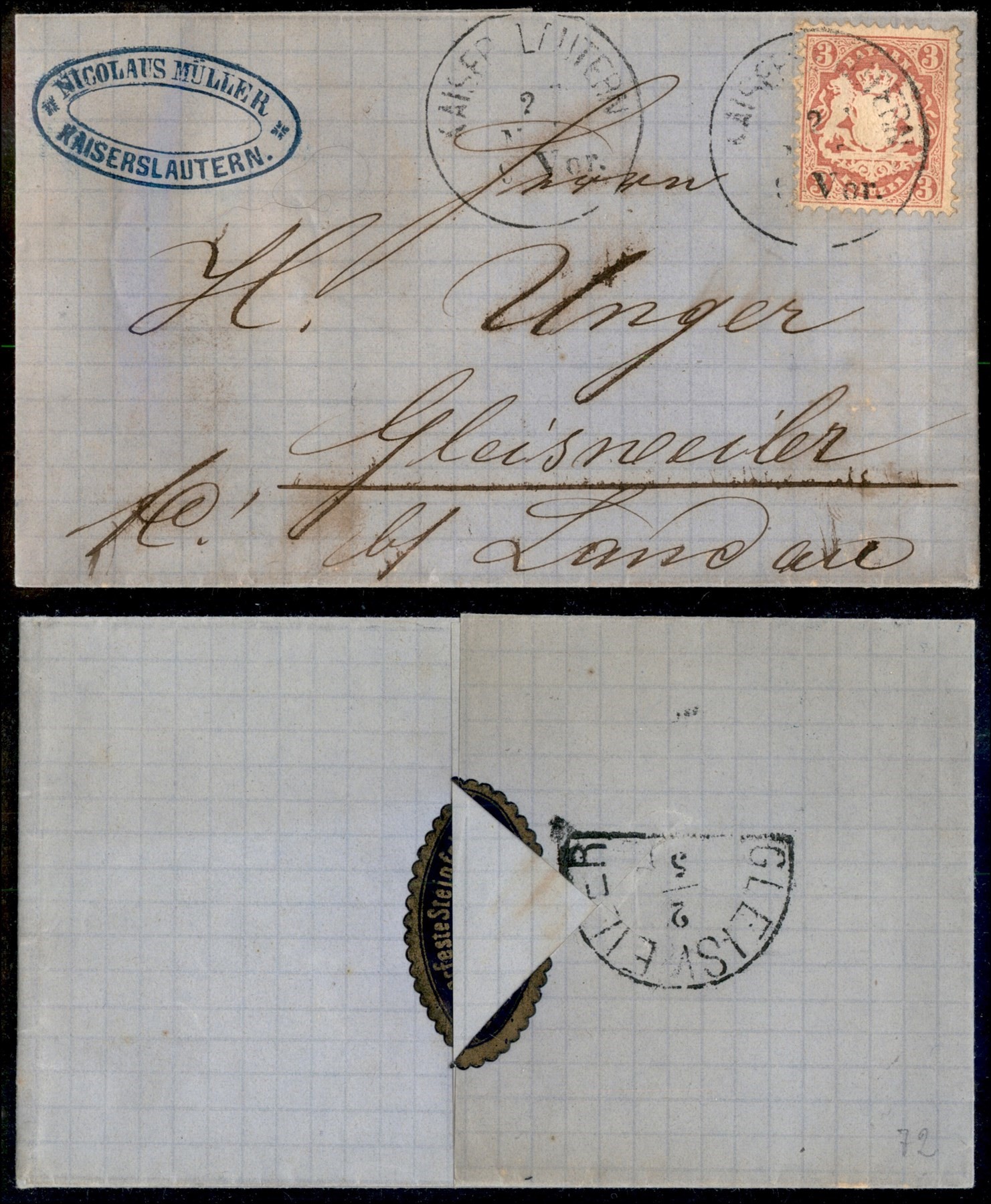 Germania / Antichi Stati Italiani / Posta Ordinaria