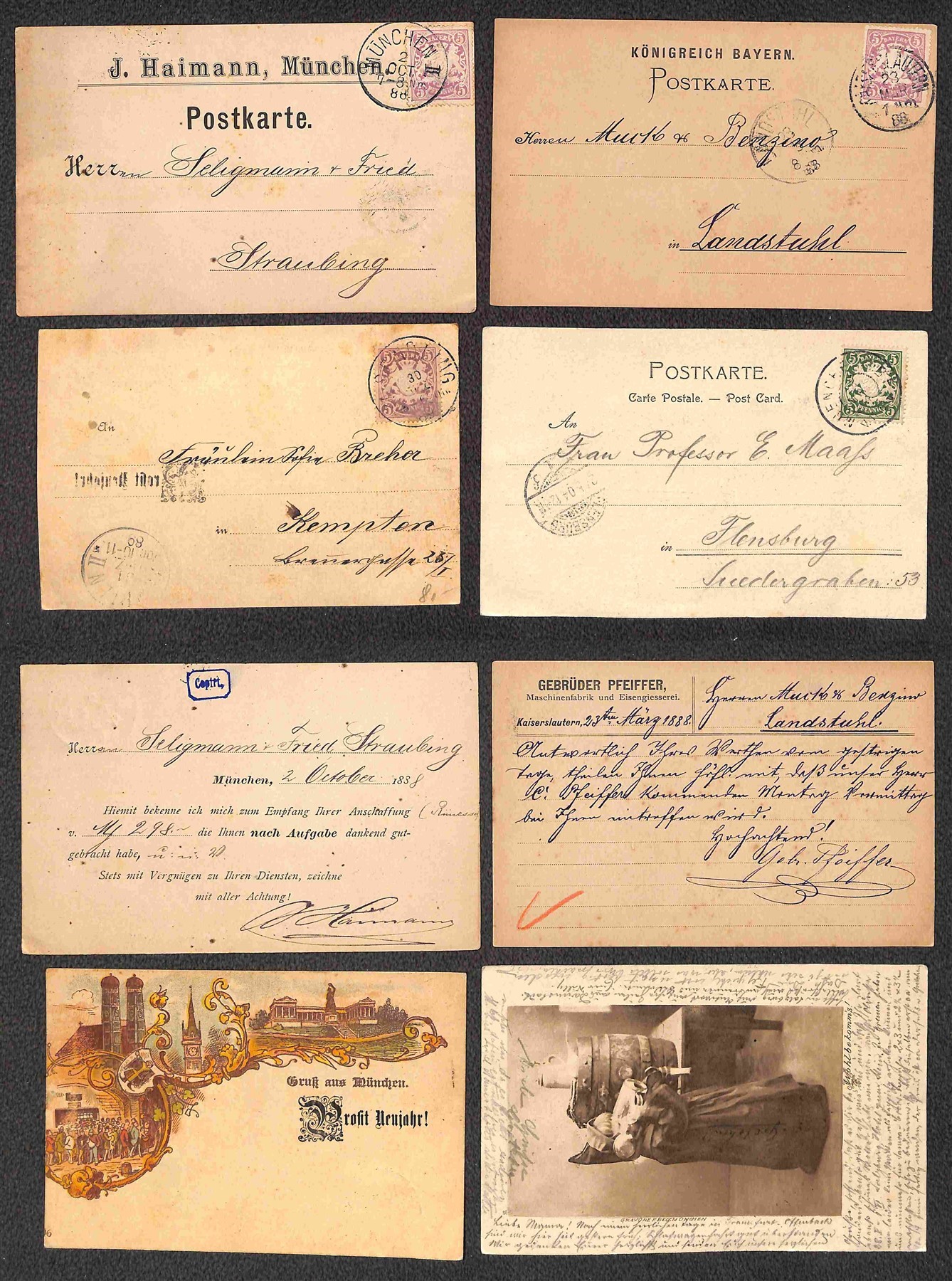 Germania / Antichi Stati Italiani / Posta Ordinaria