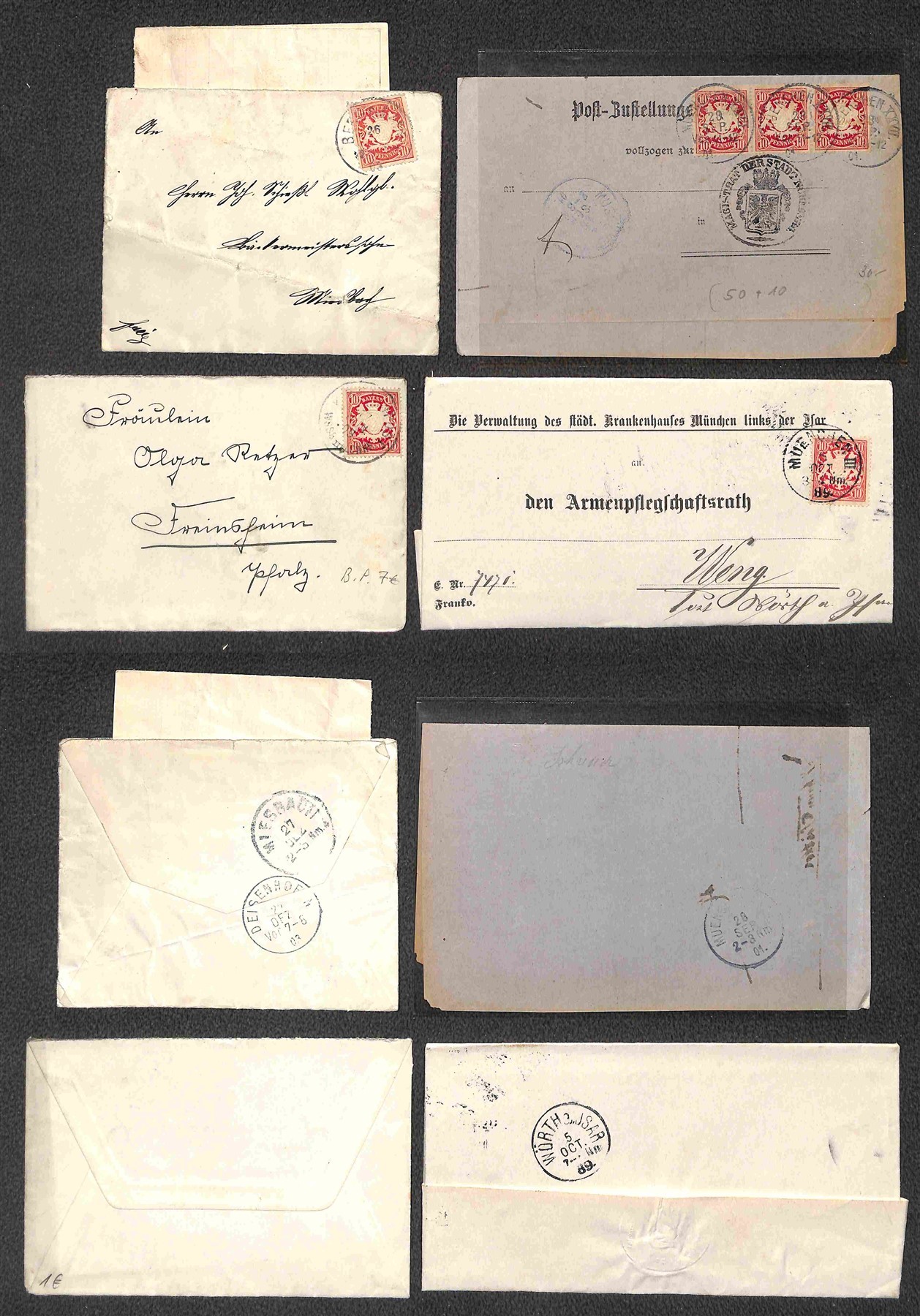 Germania / Antichi Stati Italiani / Posta Ordinaria