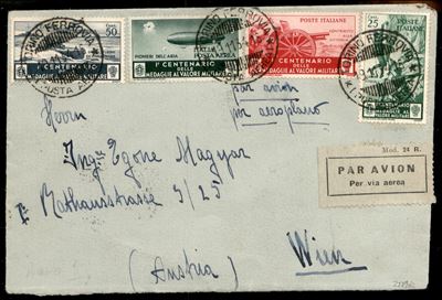 Italia / Regno / Vittorio Emanuele III / Posta Ordinaria + Aerea