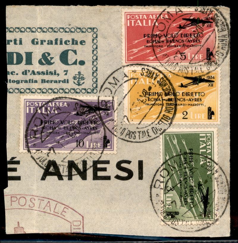 Italia / Regno / Vittorio Emanuele III / Posta Aerea