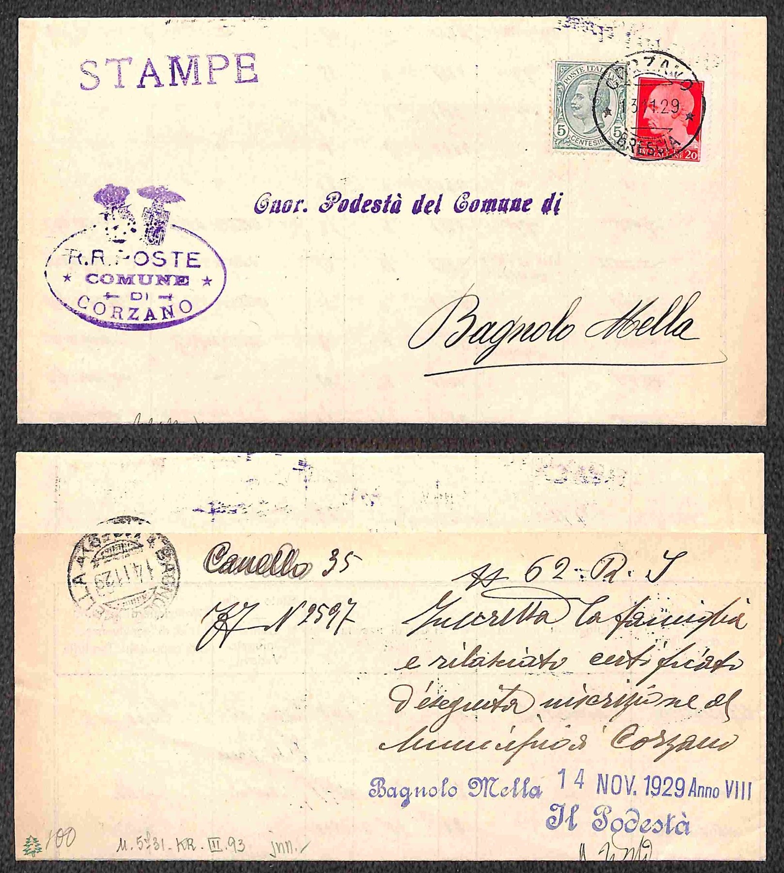 Italia / Regno / Posta Ordinaria