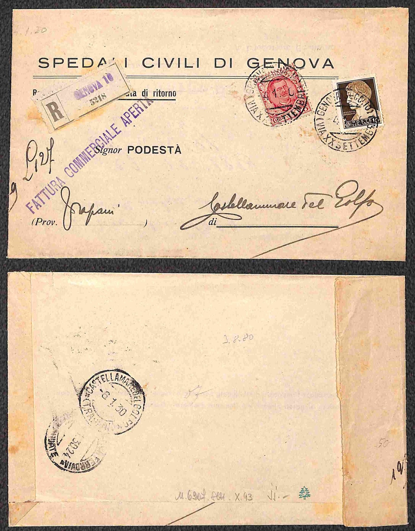 Italia / Regno / Posta Ordinaria