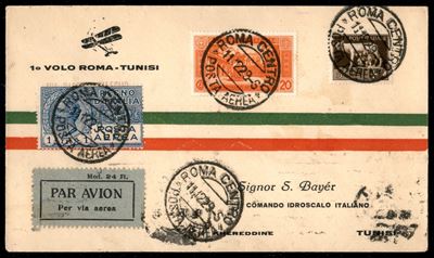 Italia / Regno / Vittorio Emanuele III / Posta Aerea