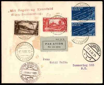 Italia / Regno / Vittorio Emanuele III / Posta Aerea