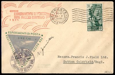Italia / Regno / Vittorio Emanuele III / Posta Aerea