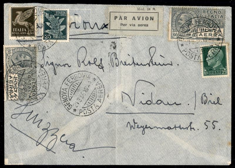 Italia / Regno / Vittorio Emanuele III / Posta Aerea