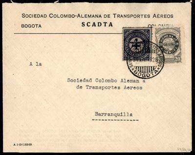Colombia / Posta Aerea