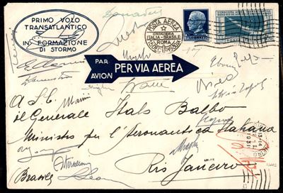 Italia / Regno / Vittorio Emanuele III / Posta Aerea