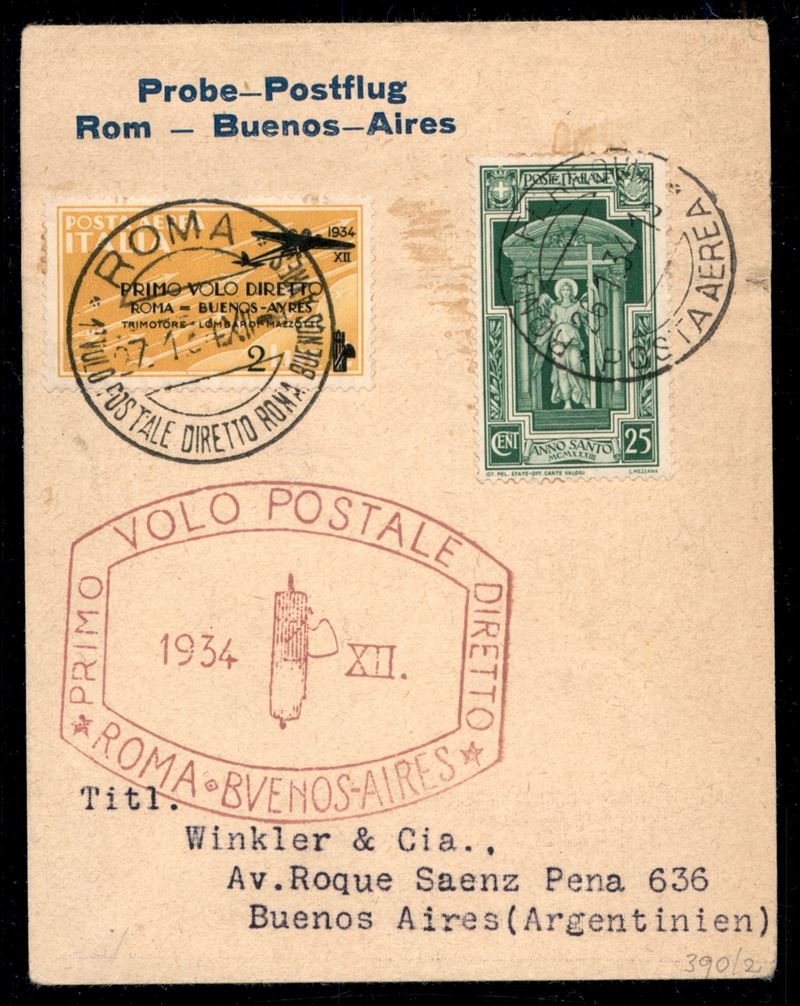 Italia / Regno / Vittorio Emanuele III / Posta Aerea