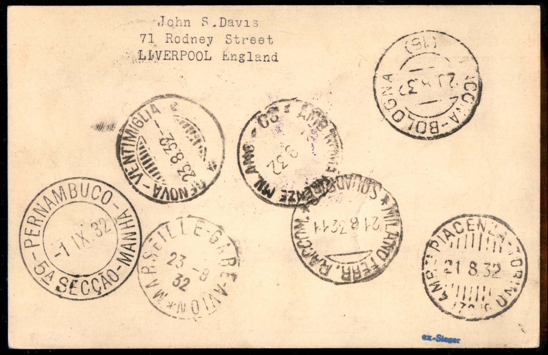 SAN MARINO / Posta aerea