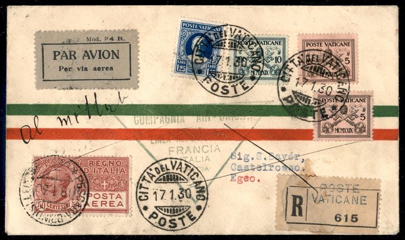 Italia / Regno / Vittorio Emanuele III / Posta Aerea