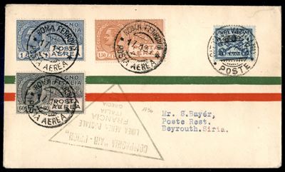 Italia / Regno / Vittorio Emanuele III / Posta Aerea