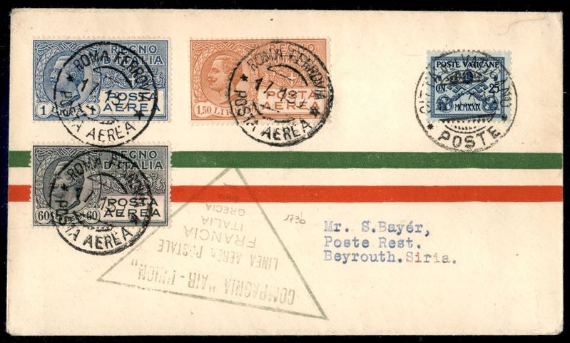 Italia / Regno / Vittorio Emanuele III / Posta Aerea