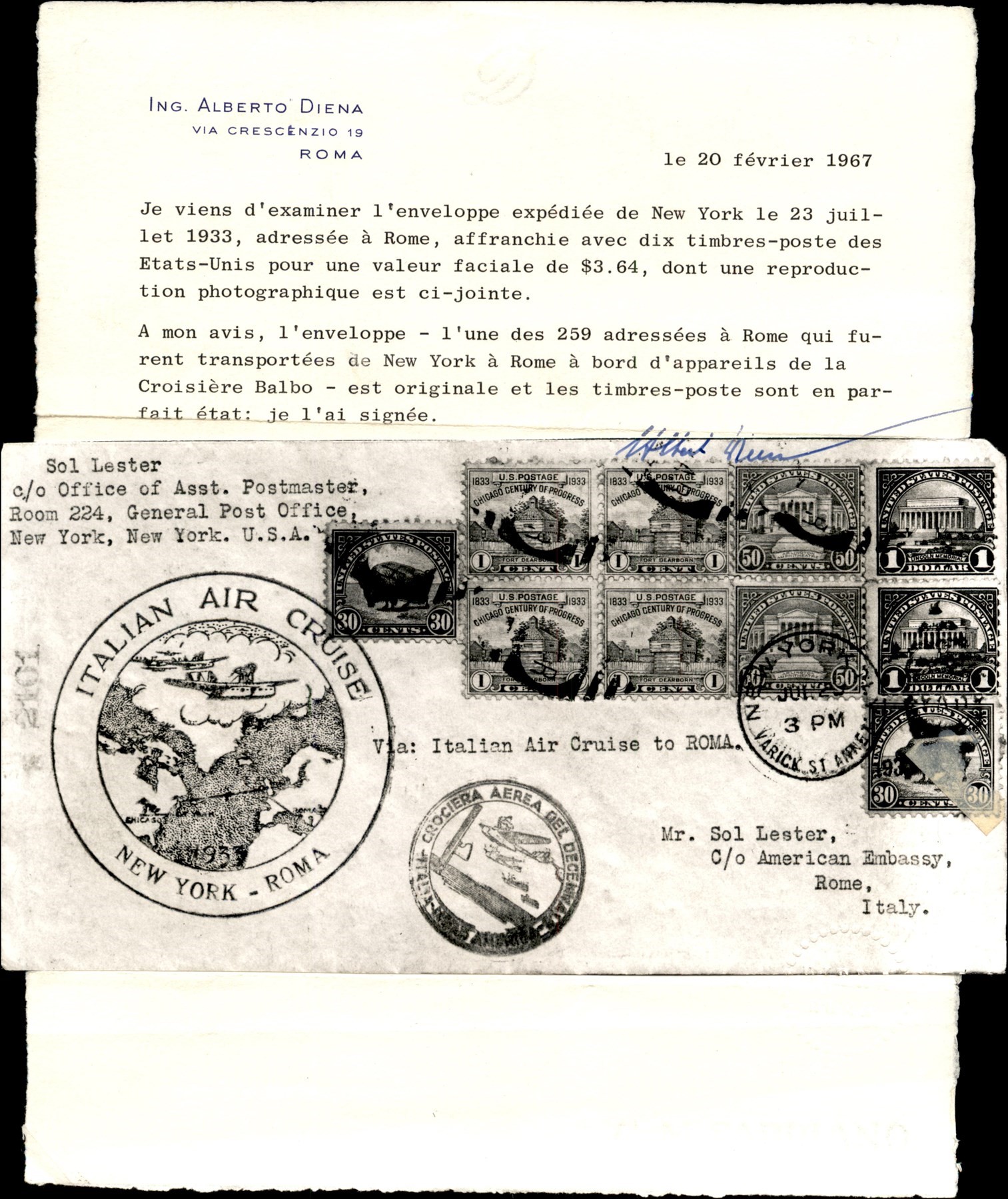Stati Uniti D'america / Posta Aerea