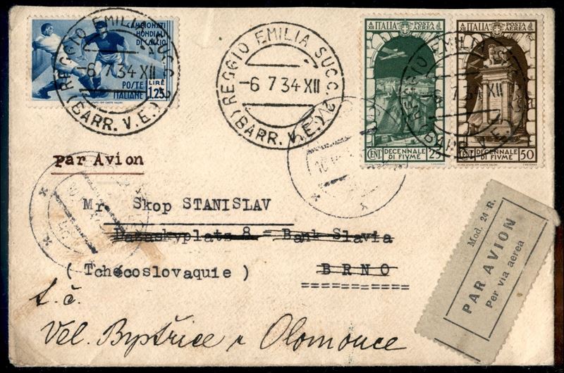 Italia / Regno / Vittorio Emanuele III / Posta Ordinaria + Aerea