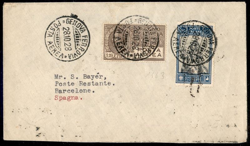 Italia / Regno / Vittorio Emanuele III / Posta Ordinaria + Aerea