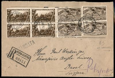 Italia / Regno / Vittorio Emanuele III / Posta Aerea
