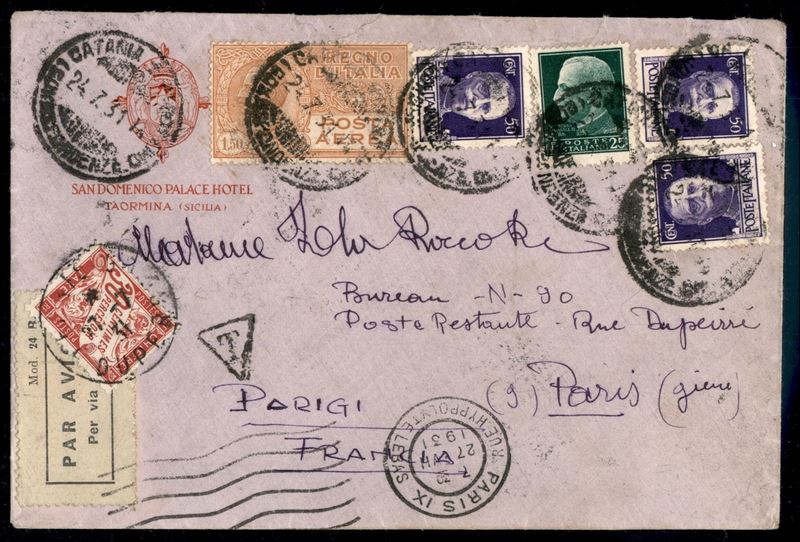 Italia / Regno / Vittorio Emanuele III / Posta Aerea