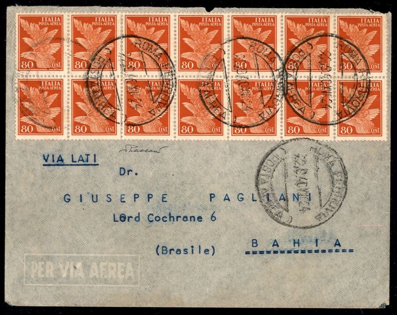 Italia / Regno / Vittorio Emanuele III / Posta Aerea