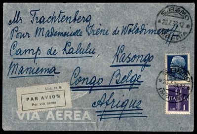 Italia / Regno / Vittorio Emanuele III / Posta Aerea