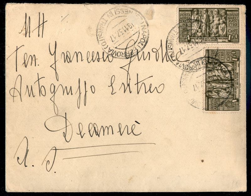 Italia / Regno / Vittorio Emanuele III / Posta Aerea
