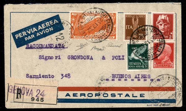 ITALIA / Regno / Vittorio Emanuele III / Posta aerea