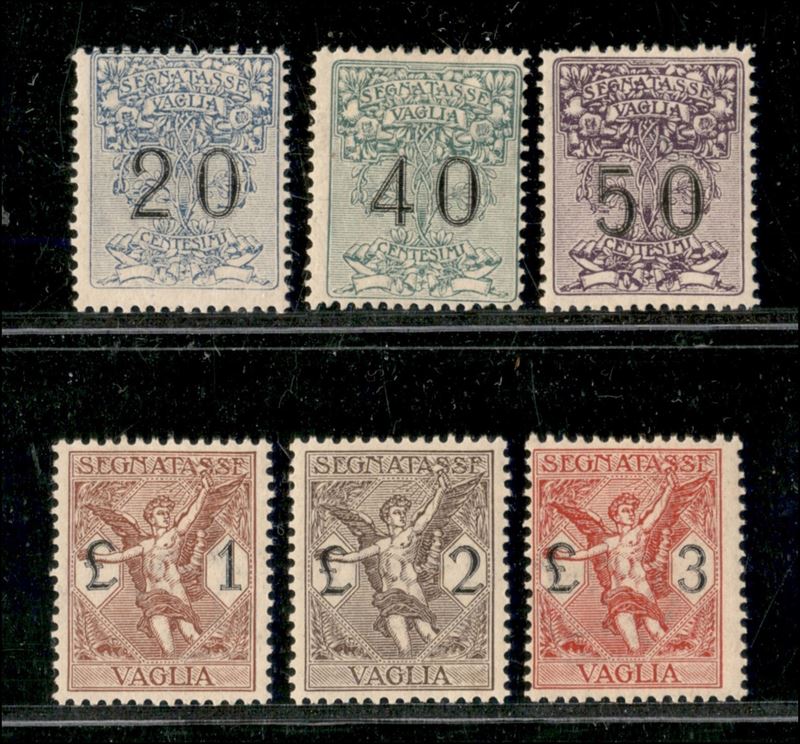 Italia / Regno / Vittorio Emanuele III / Segnatasse per Vaglia