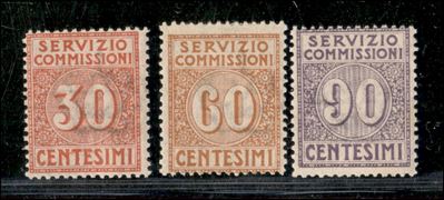 Italia / Regno / Vittorio Emanuele III / Servizio Commissioni