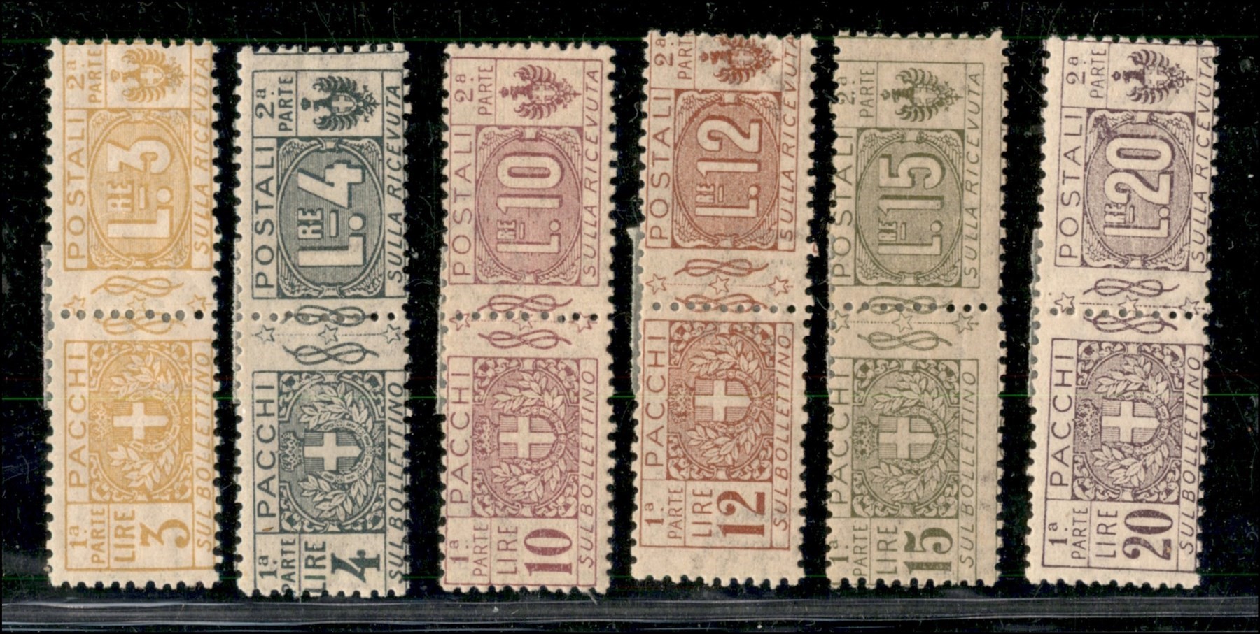 Italia / Regno / Vittorio Emanuele III / Pacchi Postali