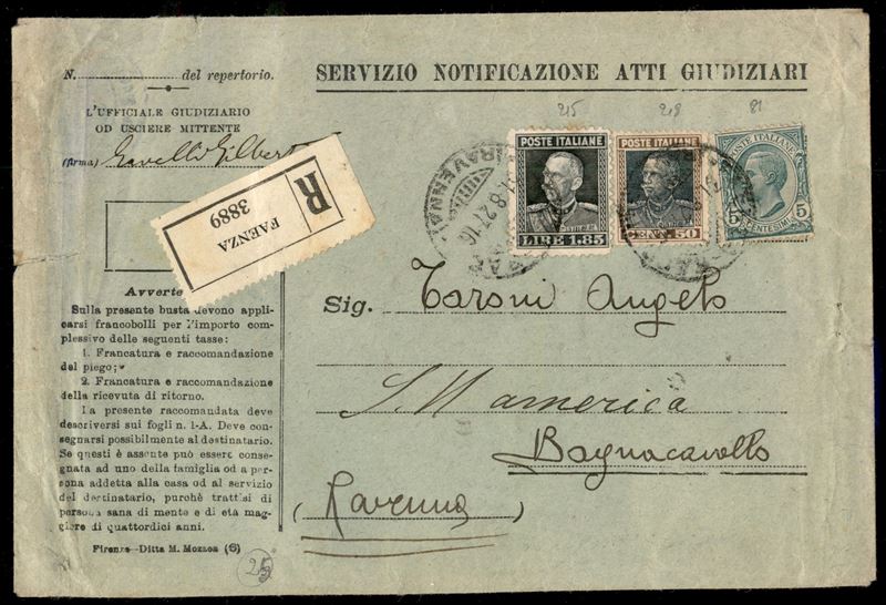Italia / Regno / Vittorio Emanuele III / Posta Ordinaria