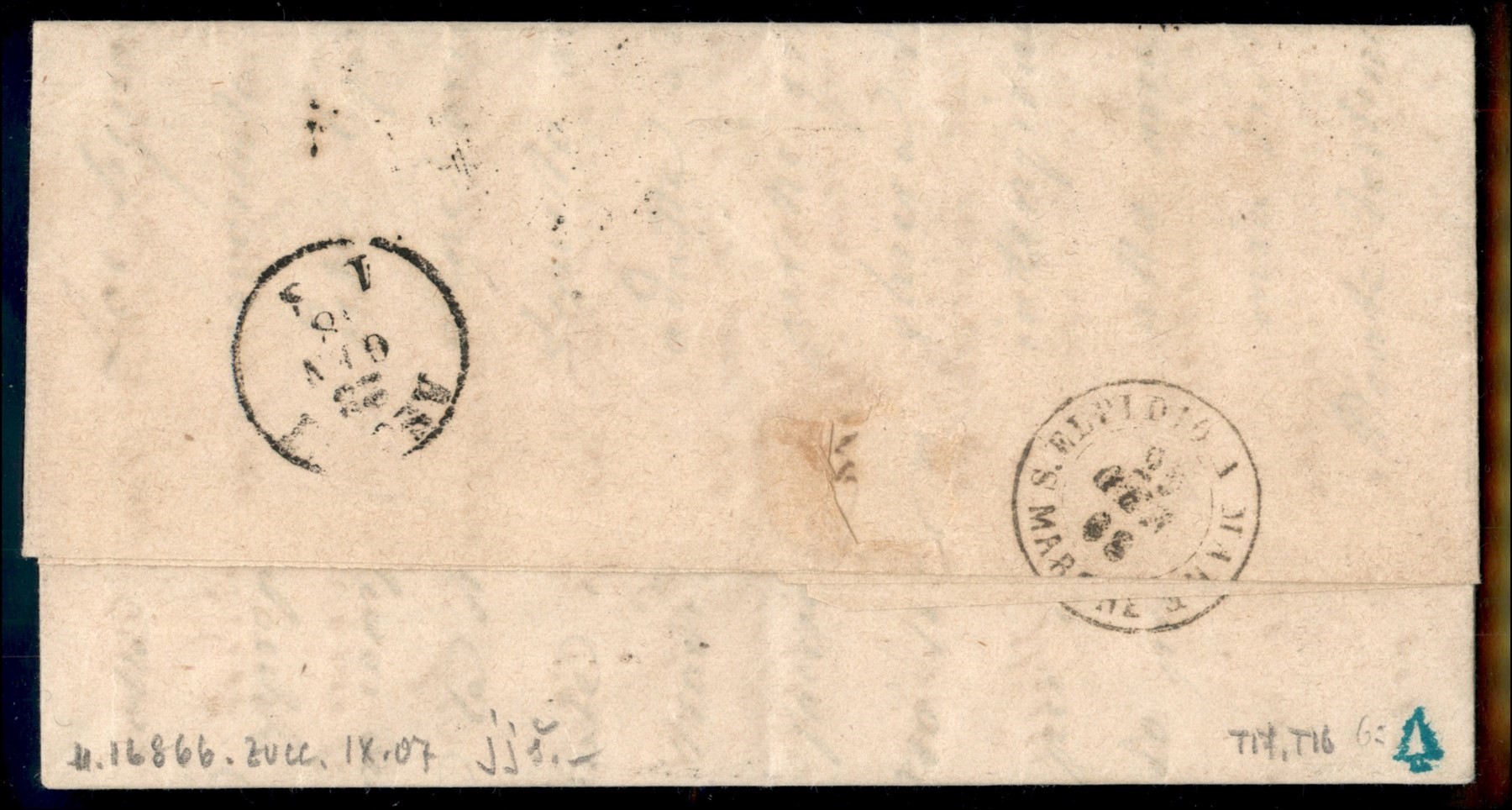 ITALIA / Regno / Vittorio Emanuele II / Posta ordinaria