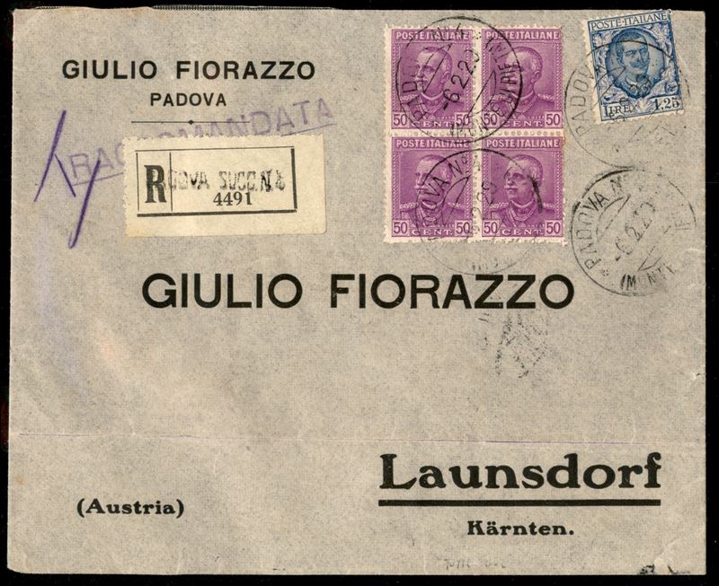 Italia / Regno / Vittorio Emanuele III / Posta Ordinaria