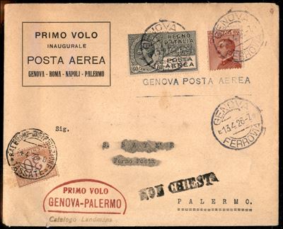 Italia / Regno / Vittorio Emanuele III / Aerogrammi