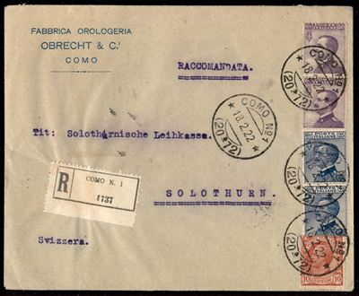 Italia / Regno / Vittorio Emanuele III / Posta Ordinaria