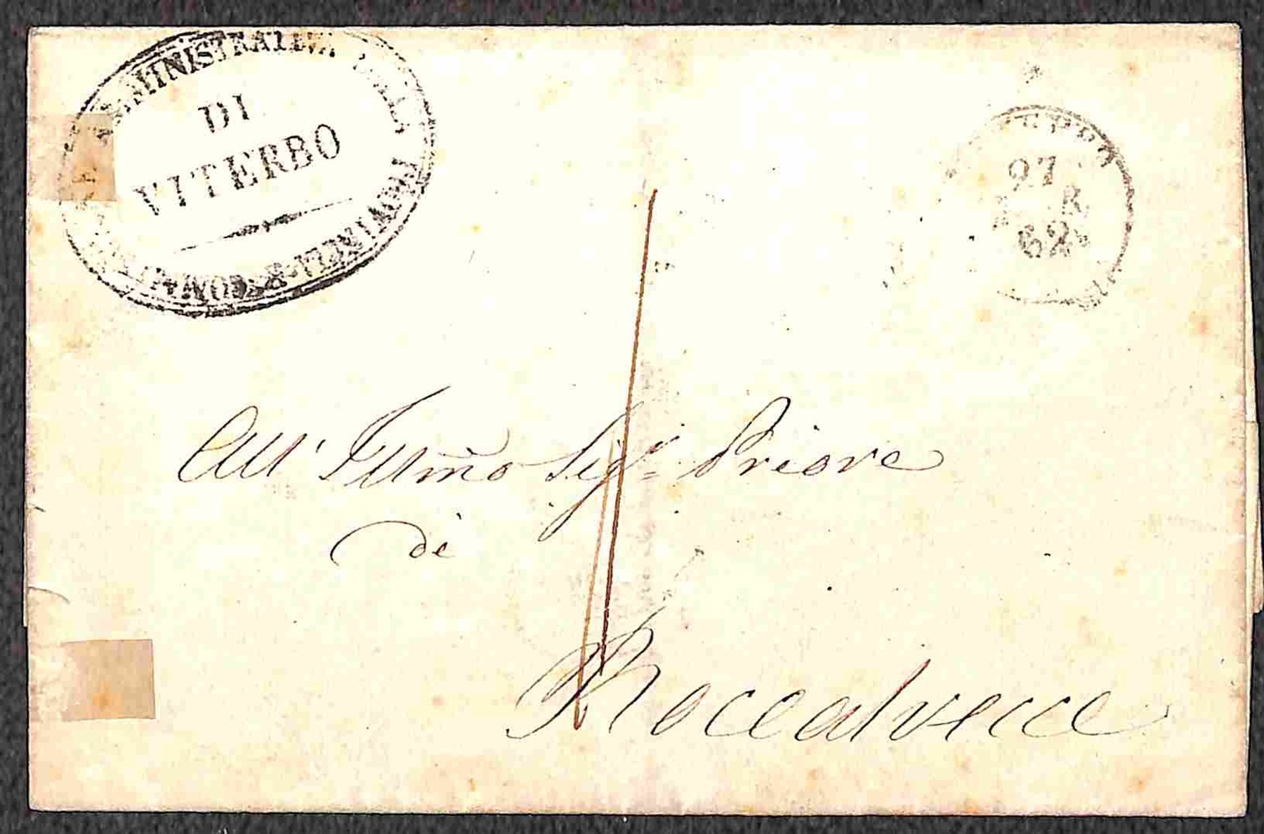 ITALIA / Antichi Stati Italiani / Stato pontificio / Posta ordinaria