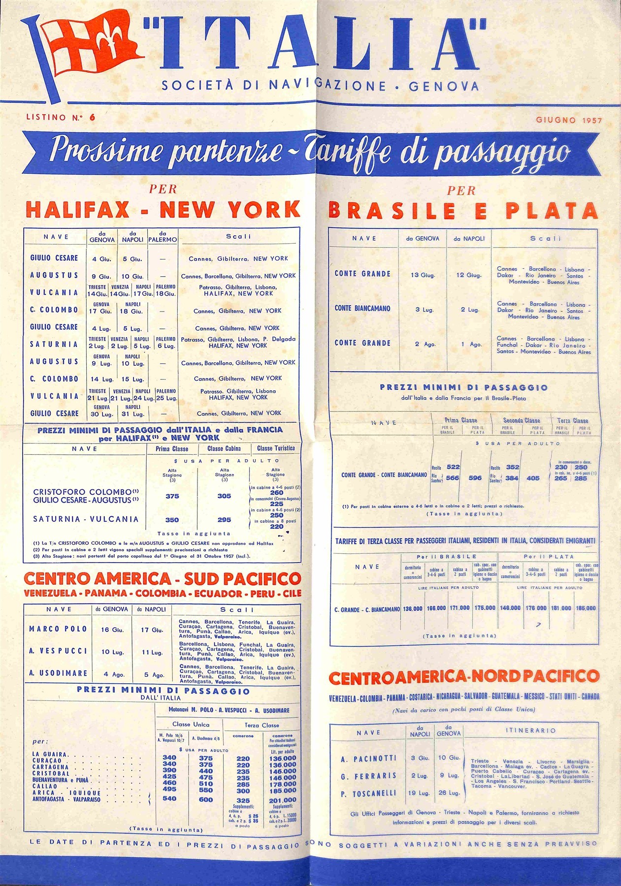 Italia / Repubblica / Navigazione
