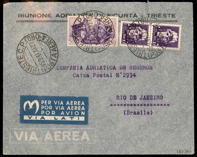 Italia / Regno / Vittorio Emanuele III / Aerogrammi