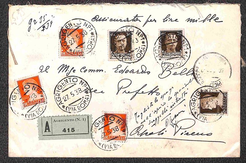 Italia / Regno / Vittorio Emanuele III / Posta Ordinaria