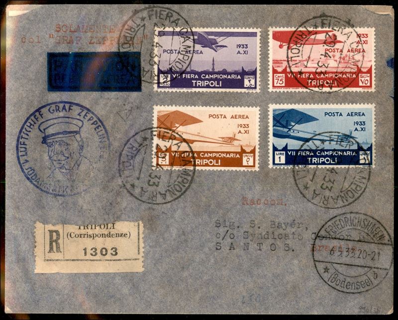 Italia / Colonie / Libia / Aerogrammi