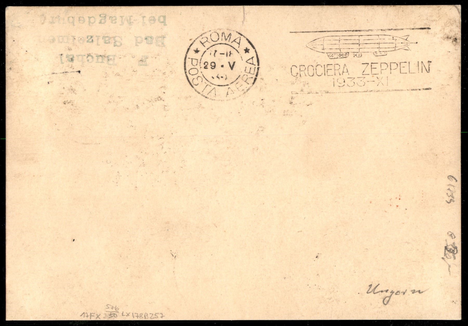 UNGHERIA / Aerogrammi