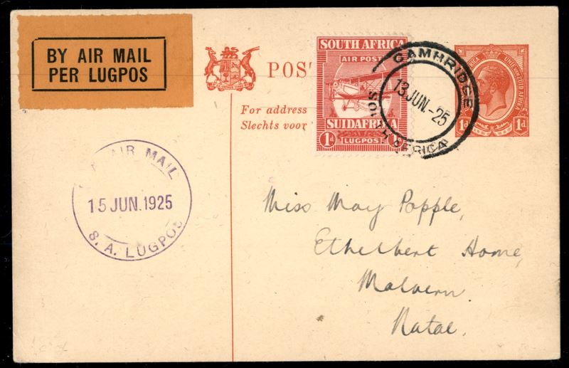 SUD AFRICA / Aerogrammi