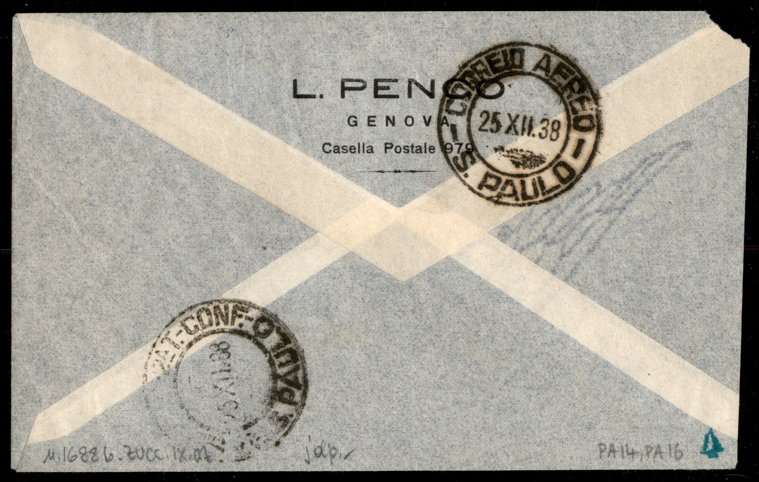 Italia / Regno / Vittorio Emanuele III / Aerogrammi
