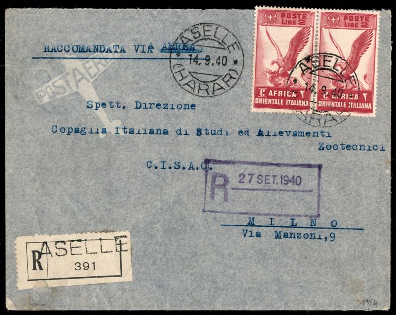 Italia / Colonie / Africa Orientale Italiana / Posta Ordinaria