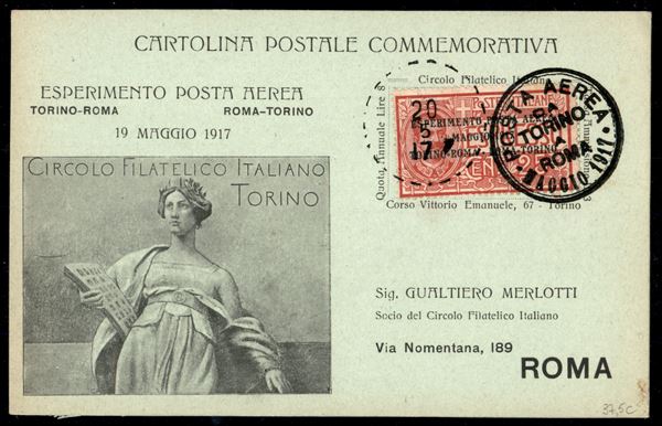 ITALIA / Regno / Vittorio Emanuele III / Posta aerea