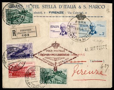 Italia / Regno / Vittorio Emanuele III / Aerogrammi