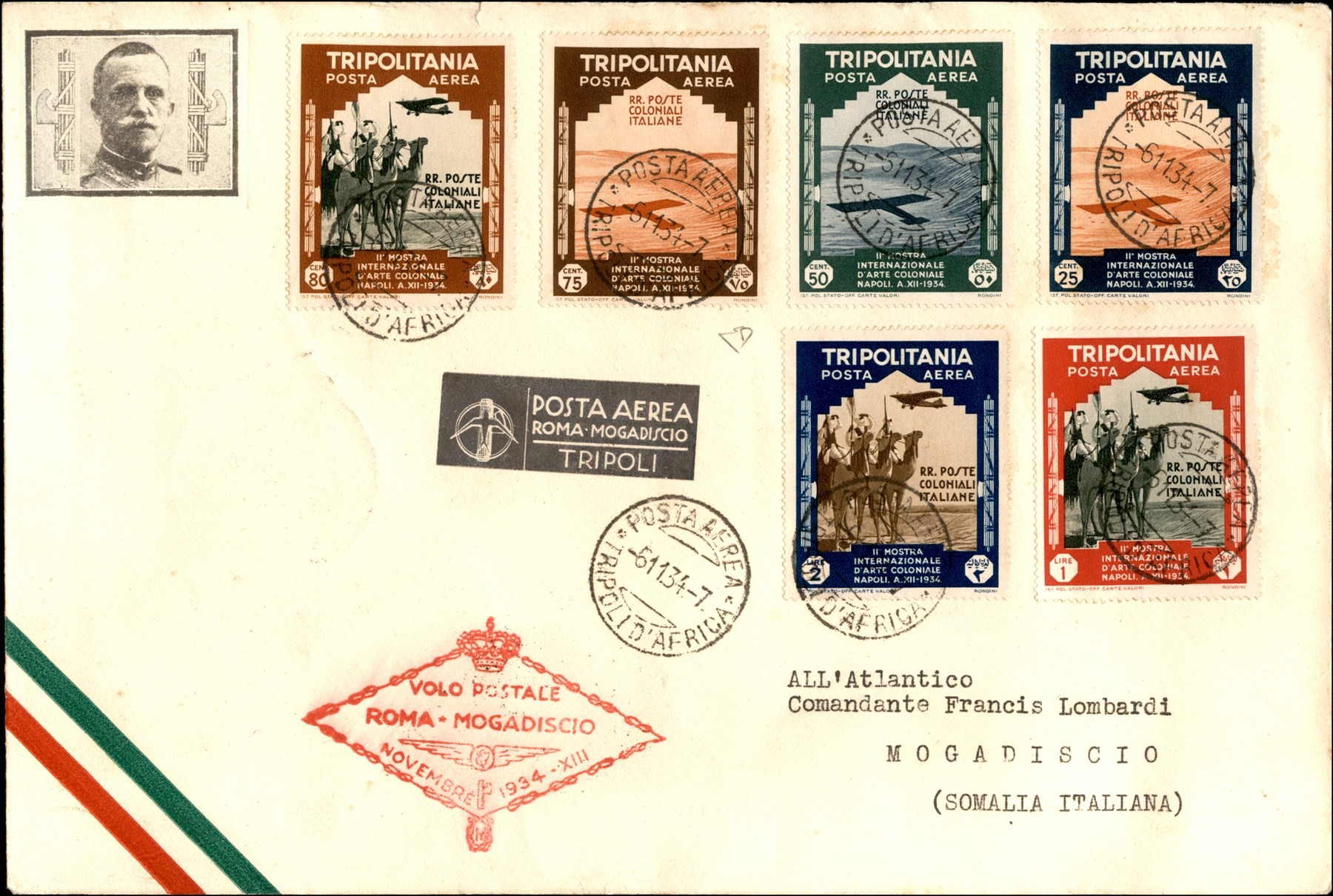 ITALIA / Colonie / Aerogrammi