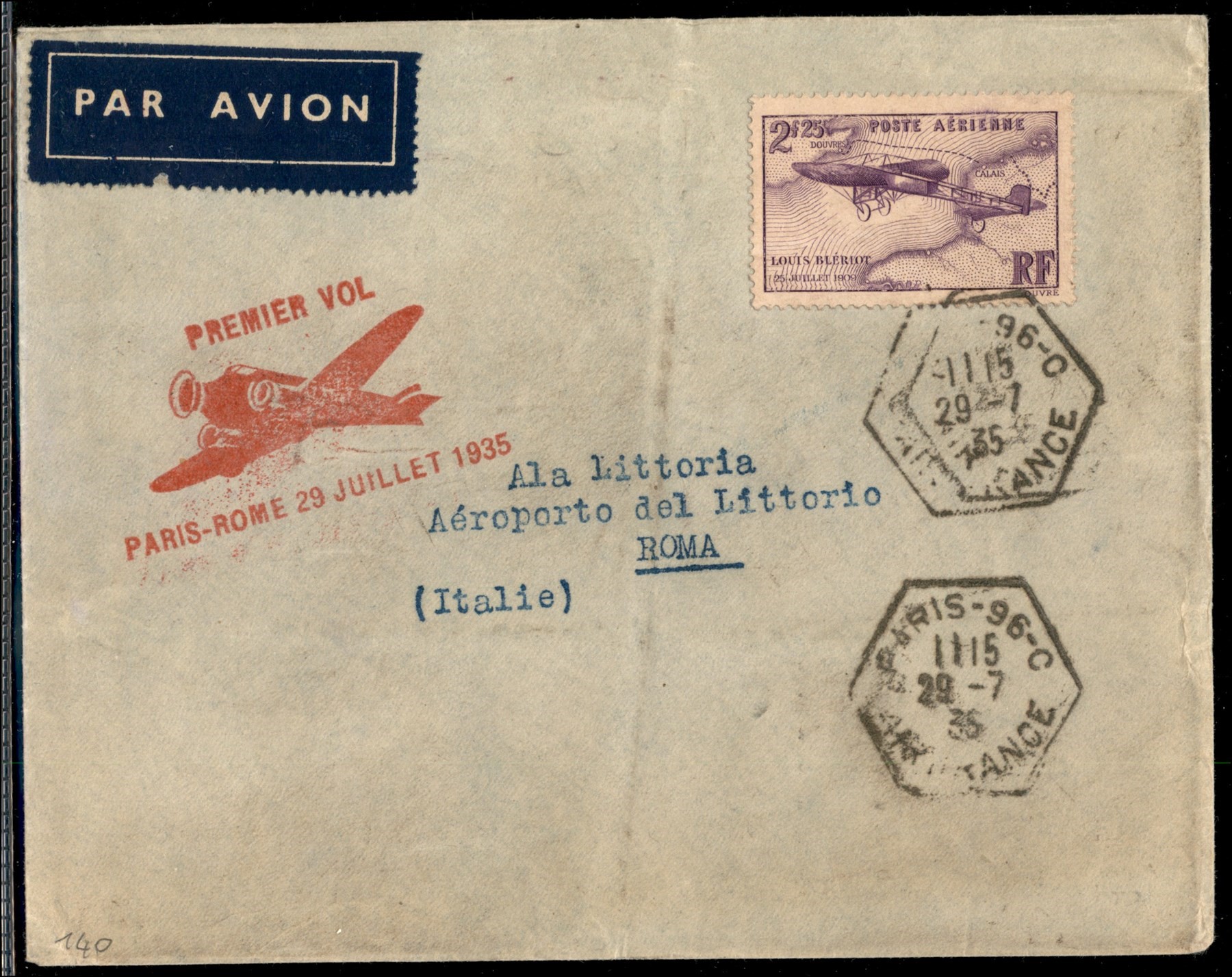 Francia / Aerogrammi