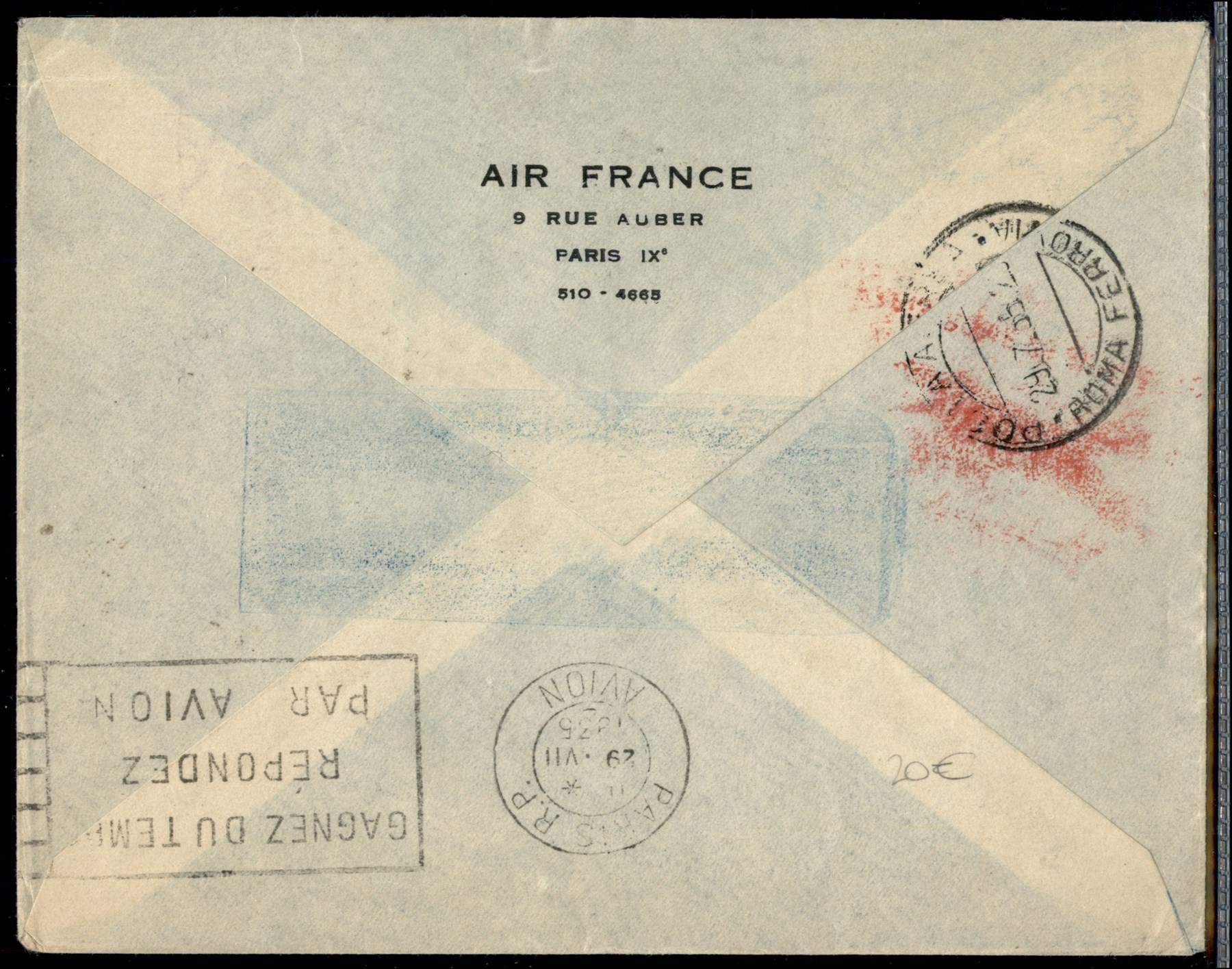 Francia / Aerogrammi